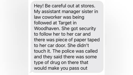 Police debunk post claiming drugs that would make woman pass out were left on car at Woodhaven Target