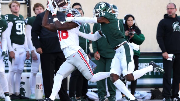 CJ Stroud throws 6 TDs, No. 3 Ohio St tops Michigan St 49-20