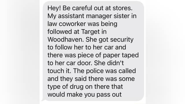 Police debunk post claiming drugs that would make woman pass out were left on car at Woodhaven Target