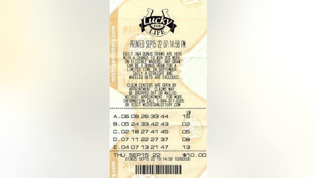 Warren man wins $25,000 a year for life Michigan Lottery prize using random number generator