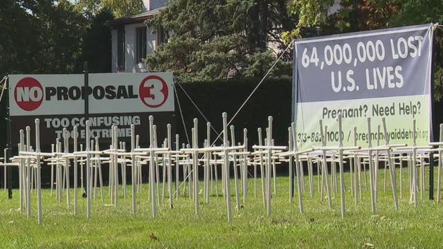 Grosse Pointe Farms' Catholic church's large anti-Proposal 3 display causes controversy