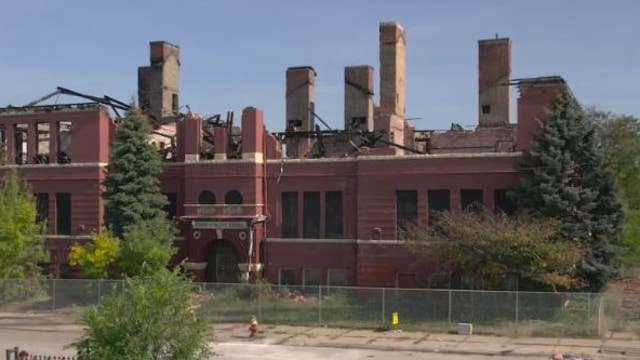 Crumbling former Frank Beard school finally to be demolished by Detroit
