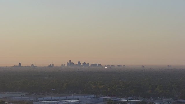 Mid-70s and evening showers Thursday before temperatures plummet