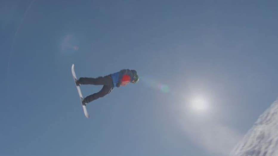 Still shot of Brian Rice from Warren Miller's upcoming film 'Daymaker.'