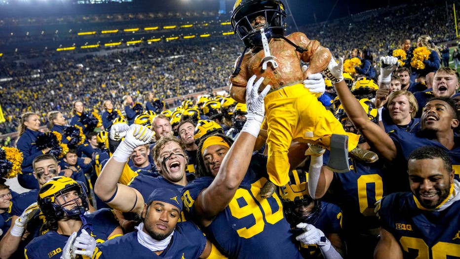 No. 4 Michigan Beats Michigan State 29-7 To Stay Undefeated