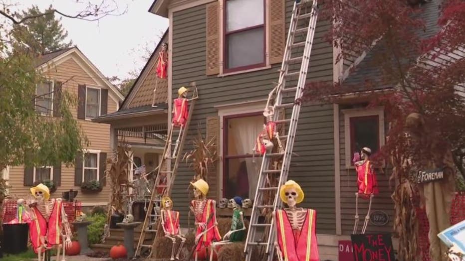 'Terror on Tillson' street's Halloween tradition raises money for