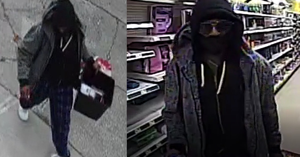 Suspect wanted after brandishing gun at employee while stealing from ...