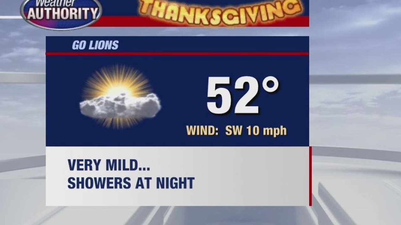 Mild Thursday Forecast Makes For A Great-looking Thanksgiving | FOX 2 ...