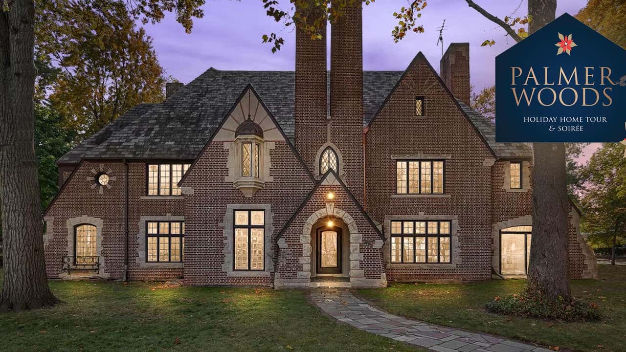Go inside beautiful Detroit homes during Palmer Woods Home Holiday Tours