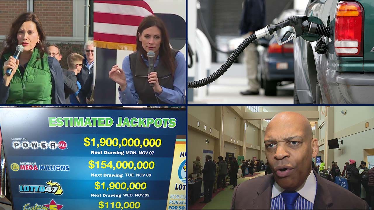 DixonWhitmer make final push • Michigan gas prices • Detroit loses