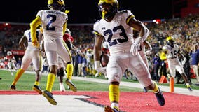 No. 4 Michigan rallies in 2nd half to blitz Rutgers 52-17