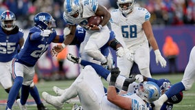 Williams leads Lions to 3rd straight win, 31-18 over Giants