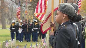 Detroit public schools JROTC program honors service, sacrifice for Veterans Day