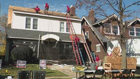 2 military veterans in need get new roofs free from Habitat Detroit's Veteran Initiative