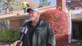 Veteran in need gets brand new roof on Commerce Township home