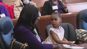 Detroit family officially adopts daughter on Adoption Day