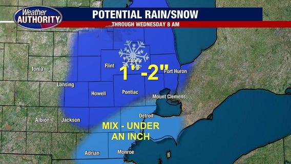 1-2 inches of snow expected while temperatures tumble later this week