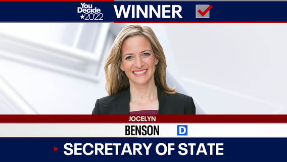 Michigan Secretary of State Jocelyn Benson wins reelection vs Kristina Karamo