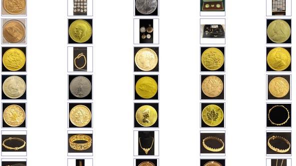 Michigan Treasury Department auctioning over 800 collectible coins and gold jewelry