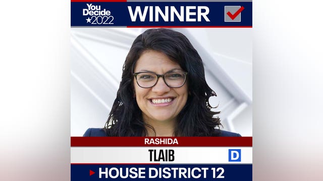 Michigan Election Results: Rashida Tlaib reelected to represent newly drawn 12th Congressional District