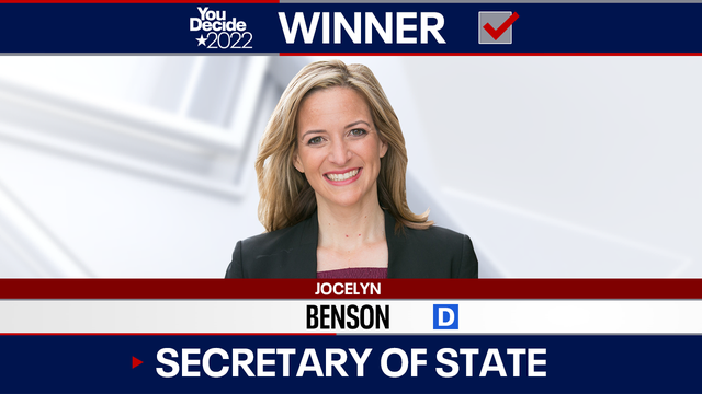 Michigan Secretary of State Jocelyn Benson wins reelection vs Kristina Karamo