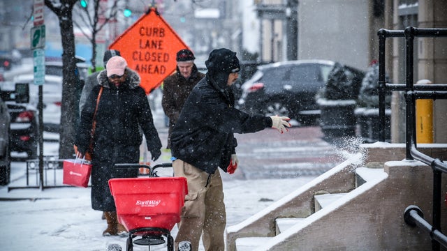 Sub-freezing temperatures followed by snow Thursday