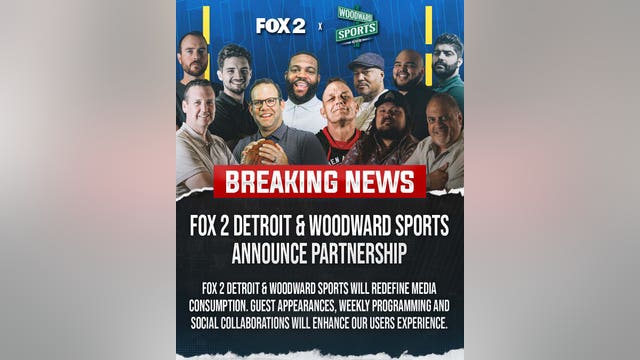 FOX 2 Detroit announces partnership with Woodward Sports Network