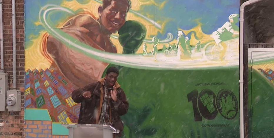 Mural unveiled at Joe Louis Greenway connection in Hamtramck