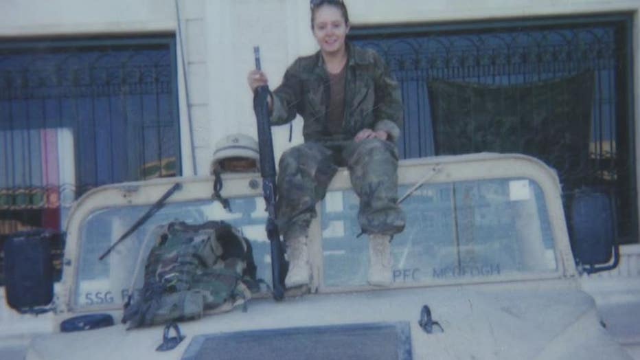 Private First Class Holly McGeough was Killed in Action in 2004.