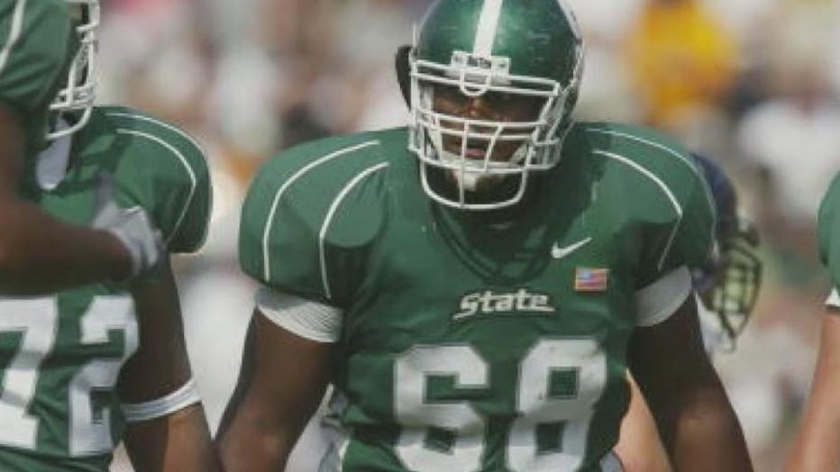 State Rep. Joe Tate was a three-year starter for Michigan State's football team.