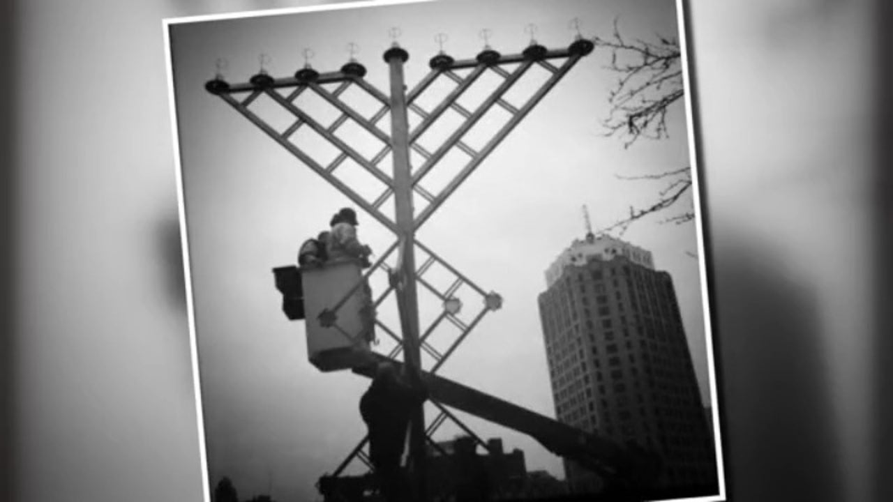Local brothers craft the Detroit Menorah 12 years ago
