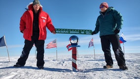 Mackinac Bridge piece finds new home in South Pole