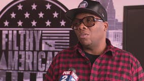 Recording artist Filthy Rockwell's charity delivers holiday gifts to families in need