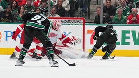 Stars win in OT again, 3-2 over Detroit on Lundkvist winner