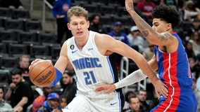 Pistons end 6-game skid, win fight-marred game vs Magic