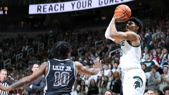 Hauser scores 22 points in Michigan State's easy victory
