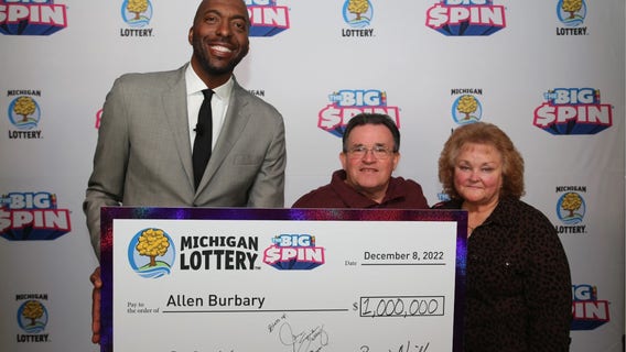 Macomb County man wins $1 million on Michigan Lottery’s The Big Spin
