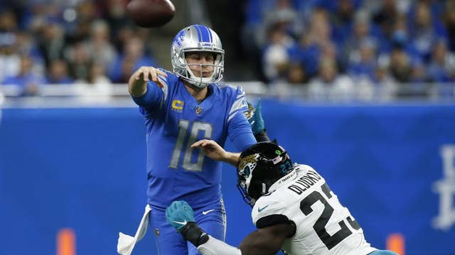 Detroit Lions beat Jaguars 40-14; Goff had 340 yards and 2 TDs