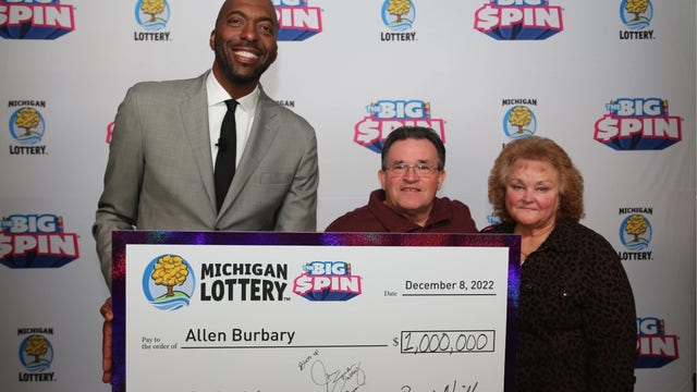 Macomb County man wins $1 million on Michigan Lottery’s The Big Spin