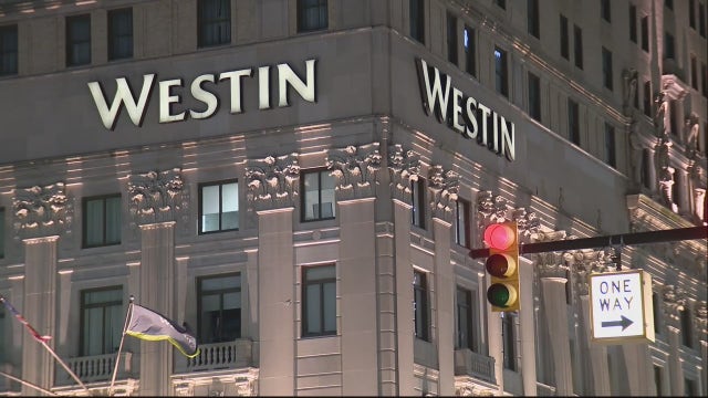 4 shot outside Westin Book Cadillac in Detroit
