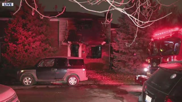 1 woman injured in apartment fire on Detroit's west side