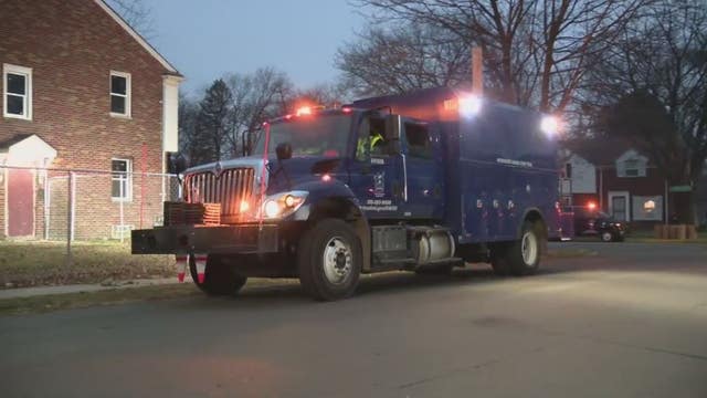 Detroit's North Rosedale Park on day 3 with no water following broken valve problem