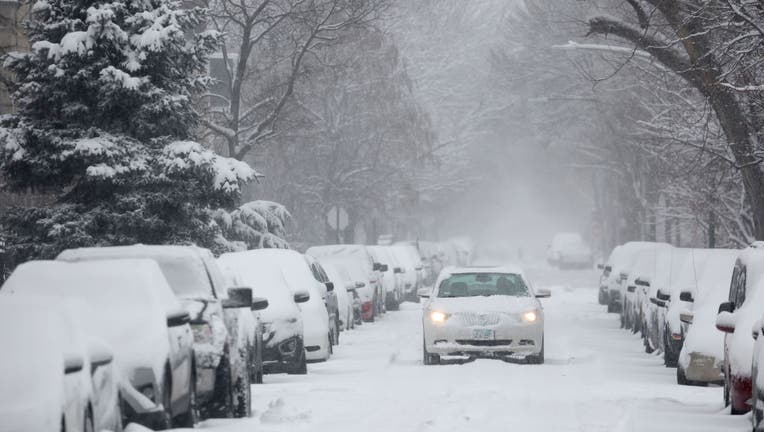 Michigan snowstorm Keep your car s gas tank at least half full