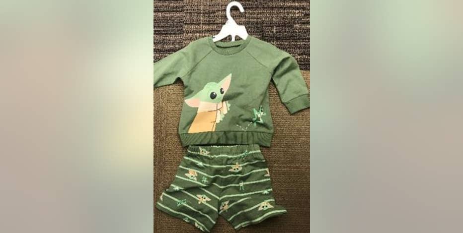 Ink Detroit Baby Onesie - Military Green