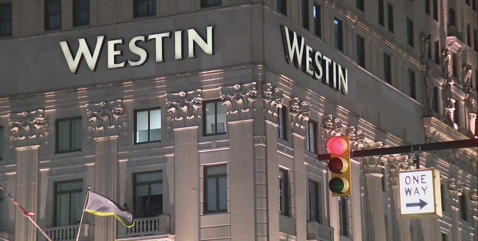 4 shot outside Westin Book Cadillac in Detroit