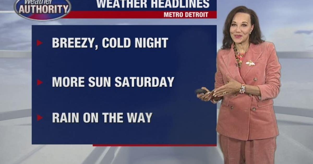 Less blustery and more mild for the weekend | FOX 2 Detroit