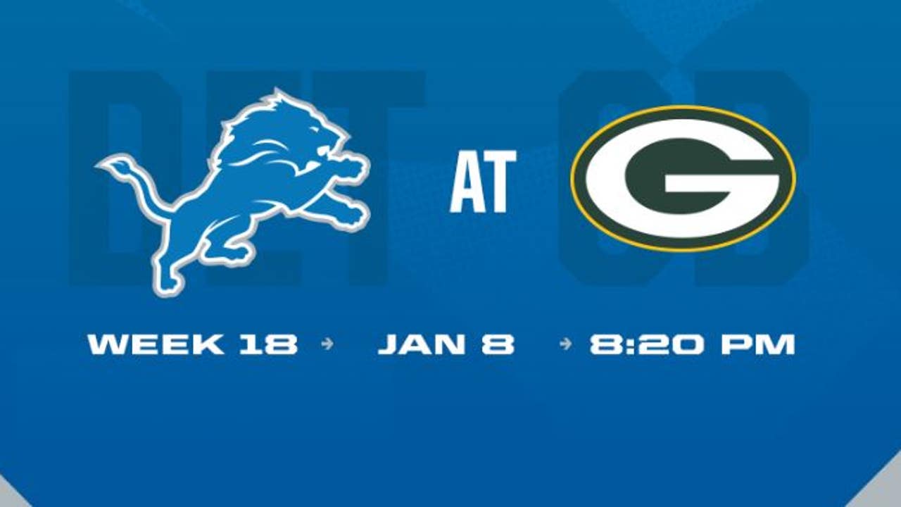 packers lions game sunday