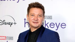 Jeremy Renner indicates he's home from hospital after snowplow accident