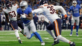 Lions rout Bears 41-10 and take playoff hopes to Green Bay