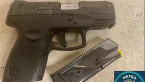 Loaded semi-automatic pistol found during traffic stop for tinted windows